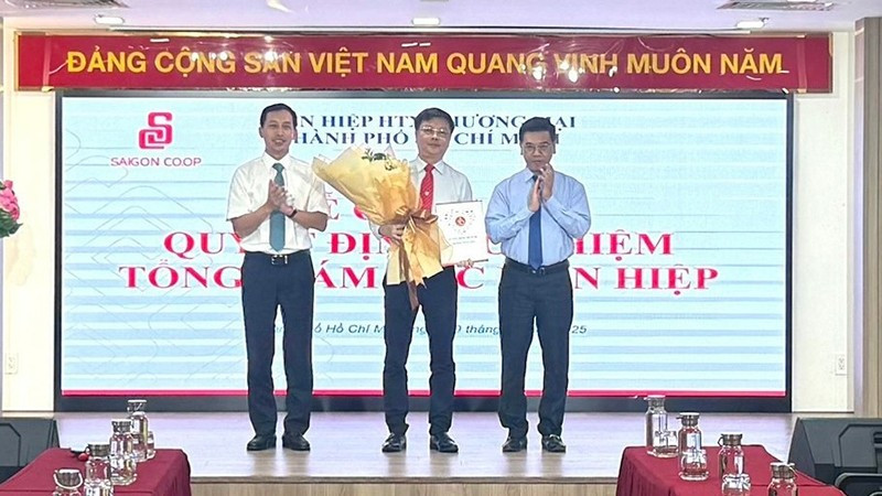 Liên hiệp Hợp tác xã Thương mại Thành phố Hồ Chí Minh (Saigon Co.op) có tân Tổng Giám đốc