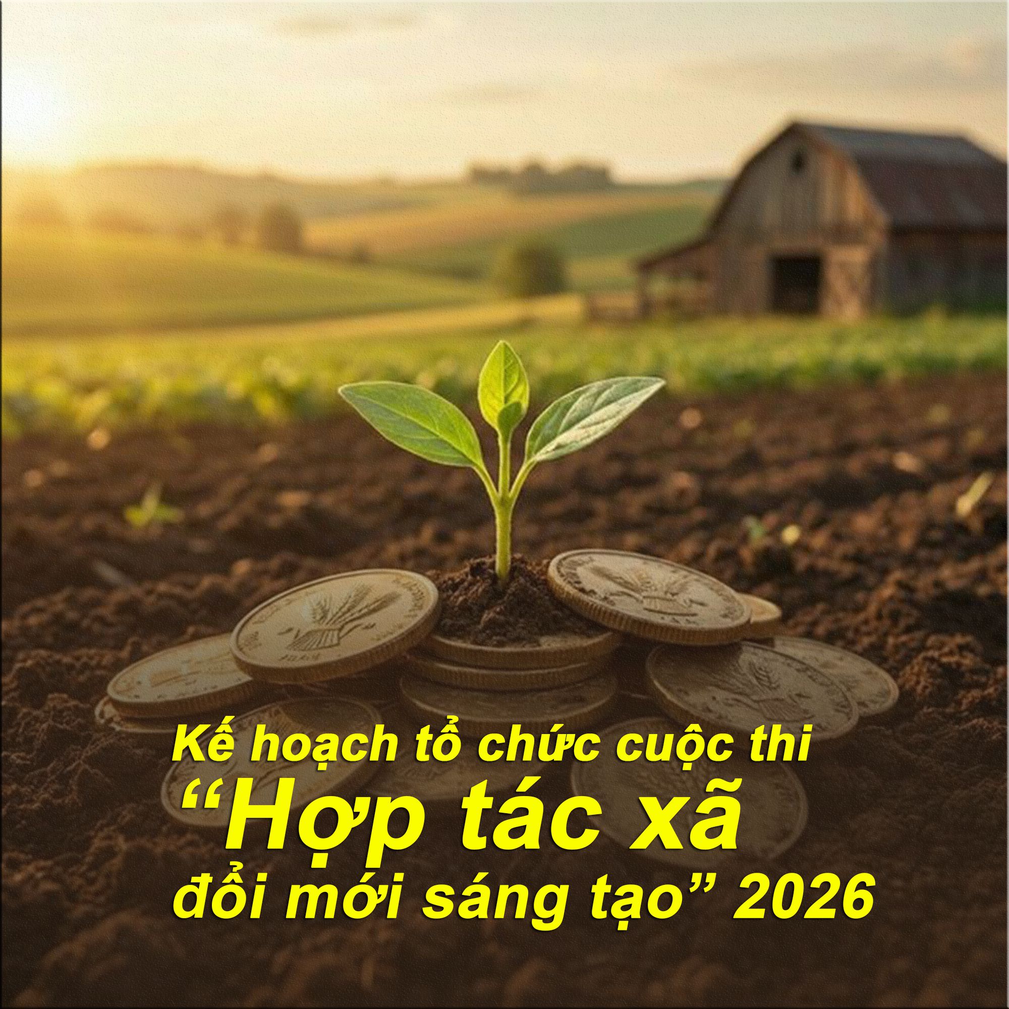 Kế hoạch tổ chức cuộc thi "Hợp tác xã đổi mới sáng tạo" 2026
