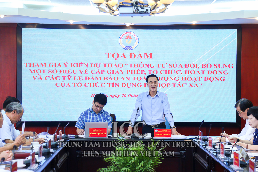 Liên minh HTX Việt Nam luôn đồng hành cùng hệ thống Quỹ tín dụng nhân dân