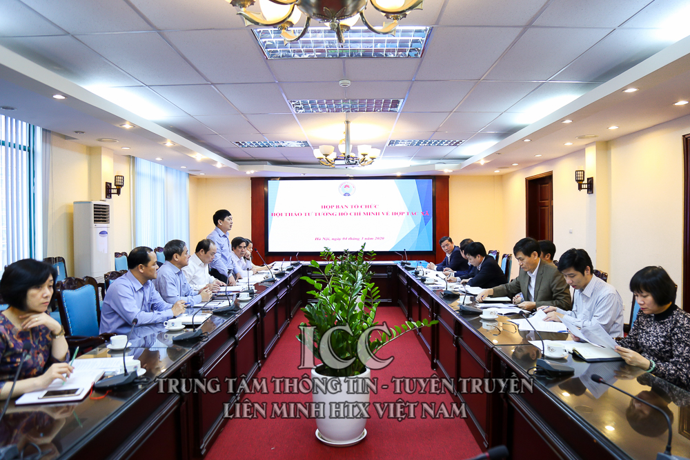 VCA làm việc về kế hoạch tổ chức hội thảo tư tưởng Hồ Chí Minh về Hợp tác xã