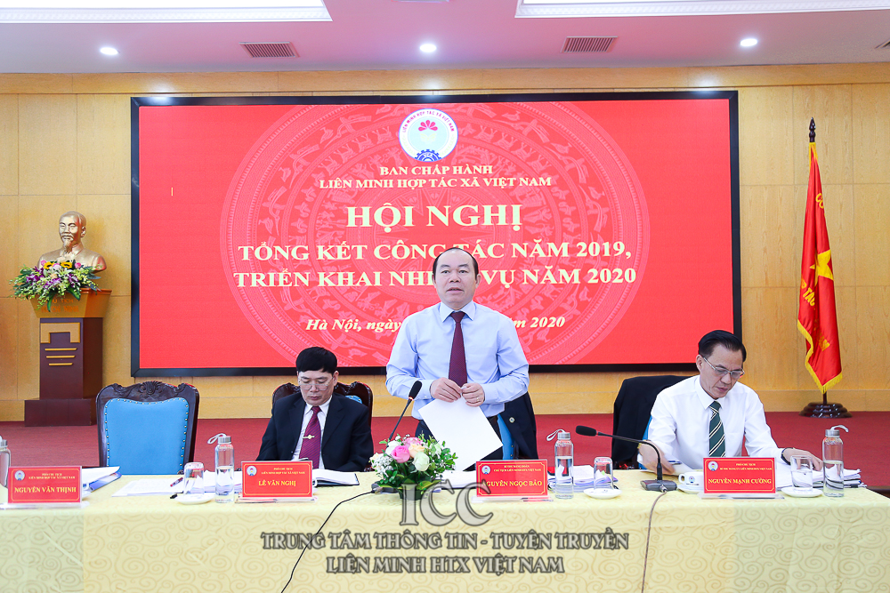 Tổng kết công tác năm 2019 và triển khai nhiệm vụ năm 2020 của hệ thống Liên minh HTX Việt Nam