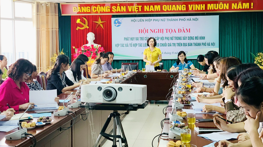 Gần 120 hợp tác xã, tổ hợp tác, liên kết được phụ nữ hỗ trợ thành lập