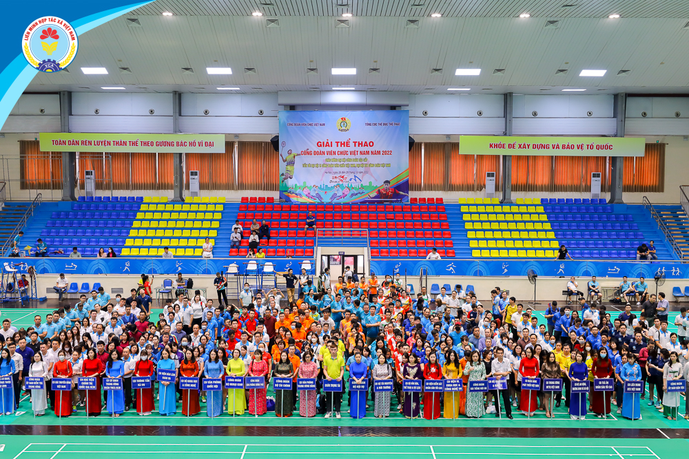 Khai mạc Giải thể thao Công đoàn Viên chức Việt Nam 2022