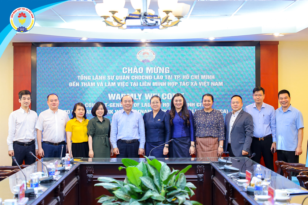 Hỗ trợ xây dựng mô hình Liên minh Hợp tác xã và HTX tại Lào
