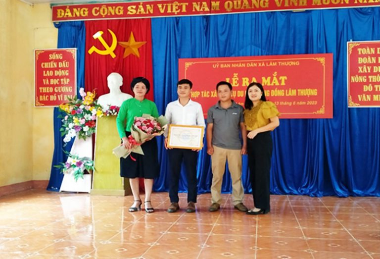 Ra mắt HTX Dịch vụ du lịch cộng đồng Lâm Thượng