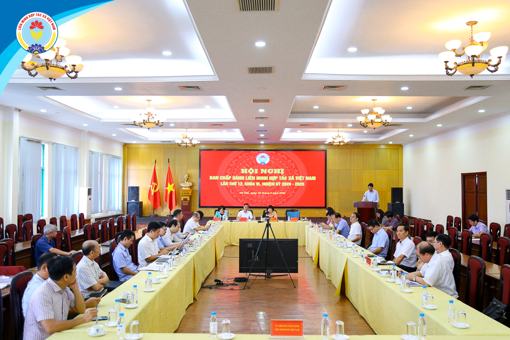 Hội nghị Ban Chấp hành Liên minh Hợp tác xã Việt Nam lần thứ 12, khóa VI, nhiệm kỳ 2020 – 2025