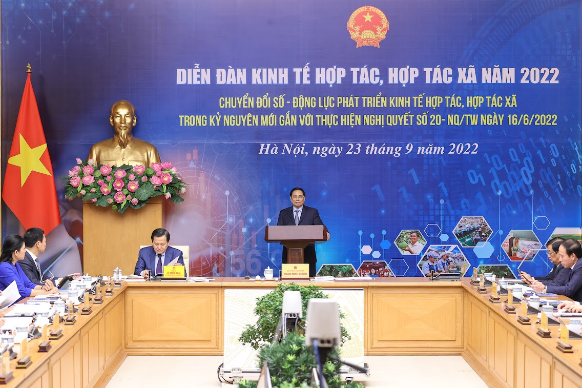 Kinh tế hợp tác, HTX phải chủ động thay đổi phương thức sản xuất, kinh doanh, chuyển đổi số để thích nghi với tình hình phát triển mới