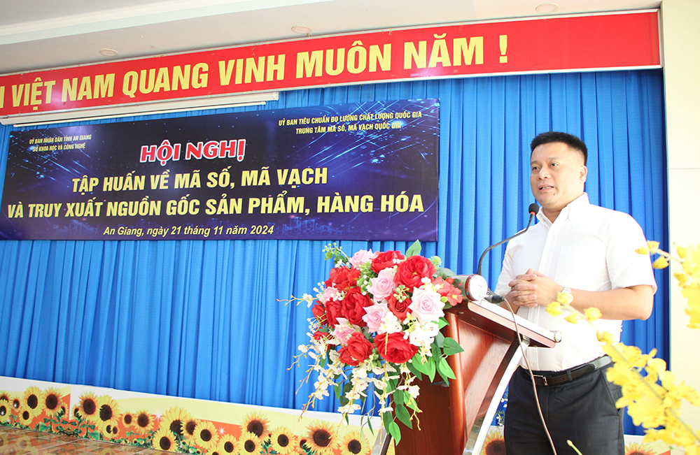 Tập huấn về mã số, mã vạch và truy xuất nguồn gốc sản phẩm, hàng hóa