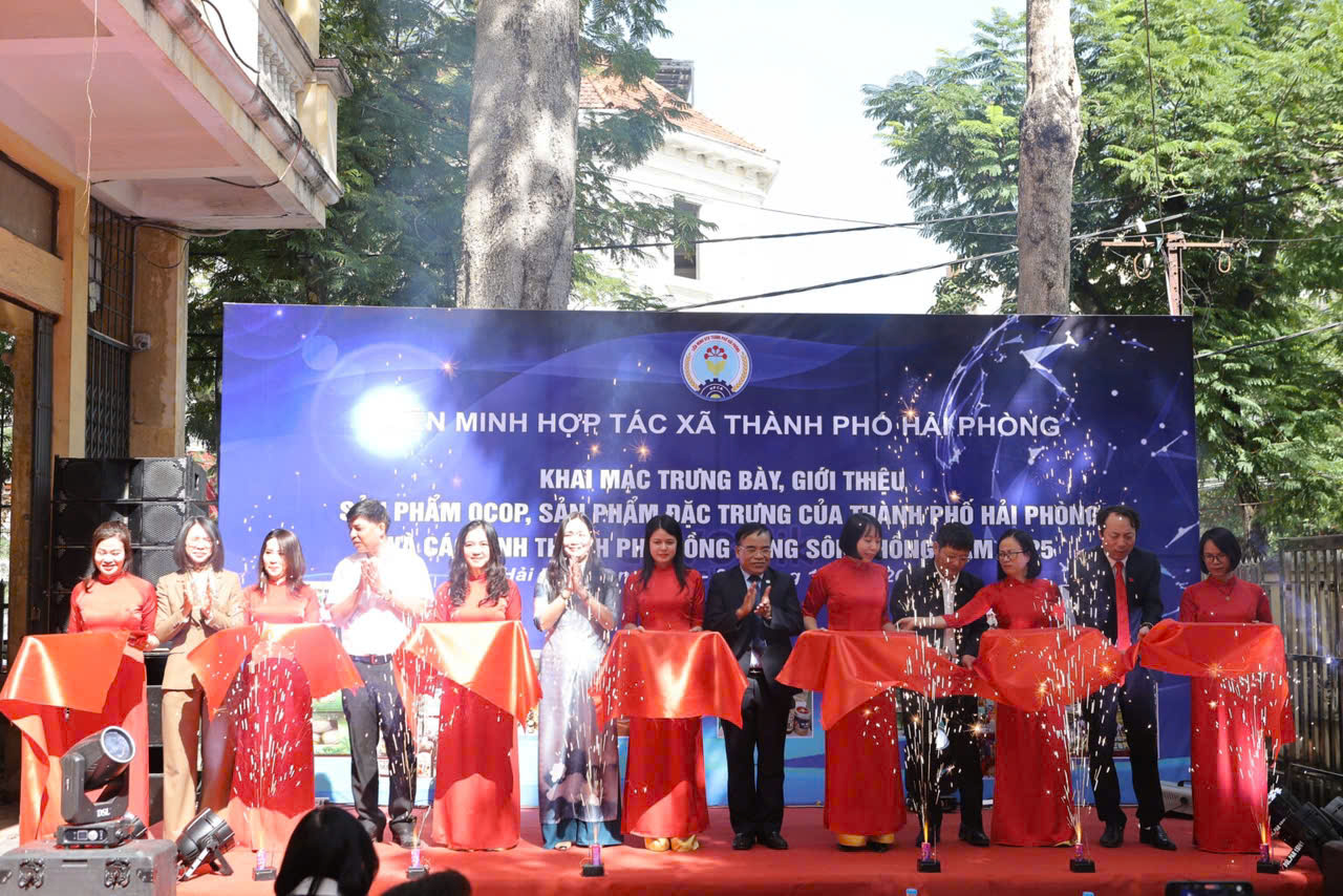 Hải Phòng: Trưng bày, giới thiệu sản phẩm Ocop, sản phẩm đặc trưng của thành phố Hải Phòng và các tỉnh, thành phố Đồng bằng sông Hồng năm 2025