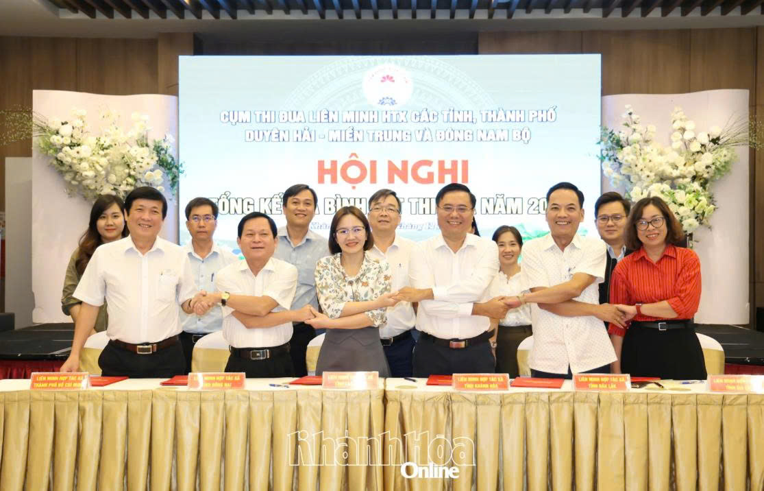 Cụm thi đua Liên minh Hợp tác xã khu vực Duyên hải - Miền Trung và Đông Nam bộ tổng kết năm 2025